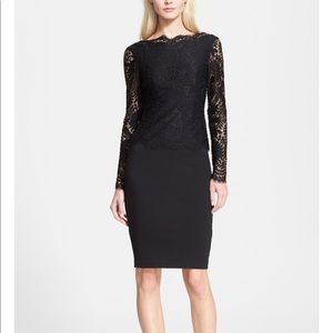 TED BAKER ❤️  | Lace Bodice Sheath Dress